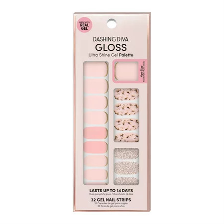 Dashing Diva Gloss Ultra Shine Nail Art Gel Palette Feeling Flush | Walmart (US)