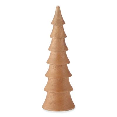 North Pole Trading Co. Woodland Retreat Wood Christmas Tabletop Trees Collection | JCPenney