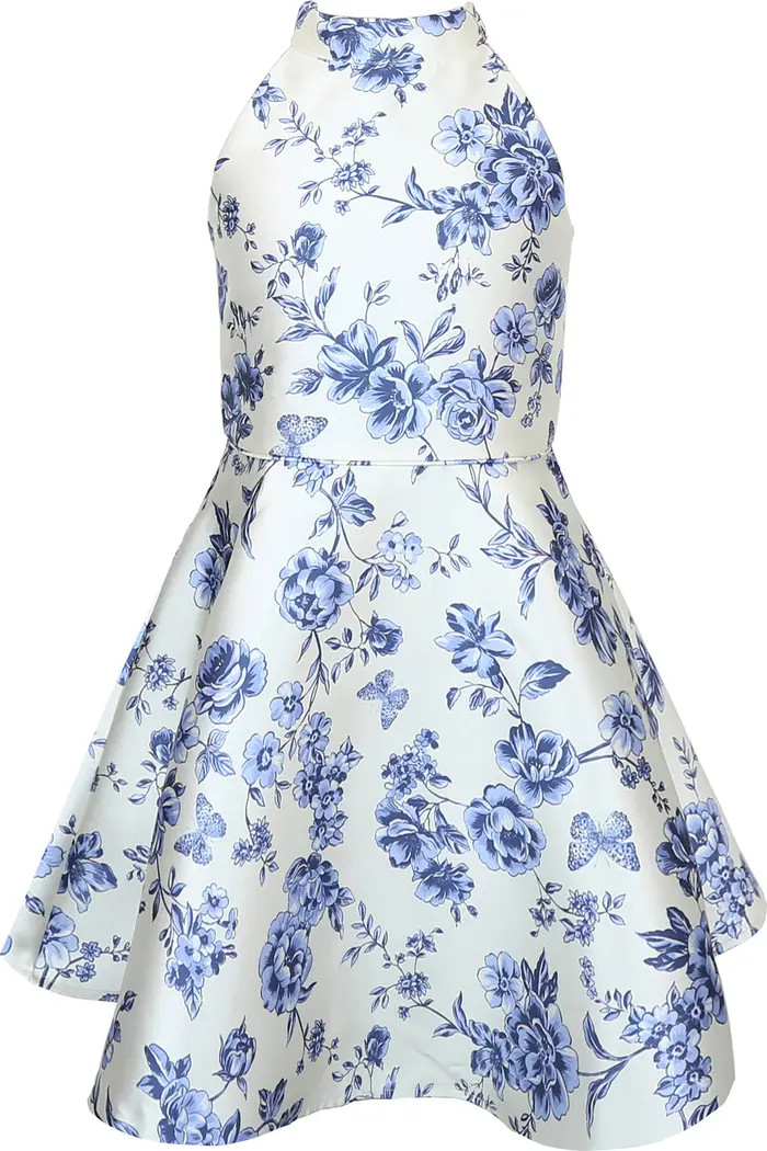 Kids' Halter Fit-and-Flare Dress | Nordstrom Rack