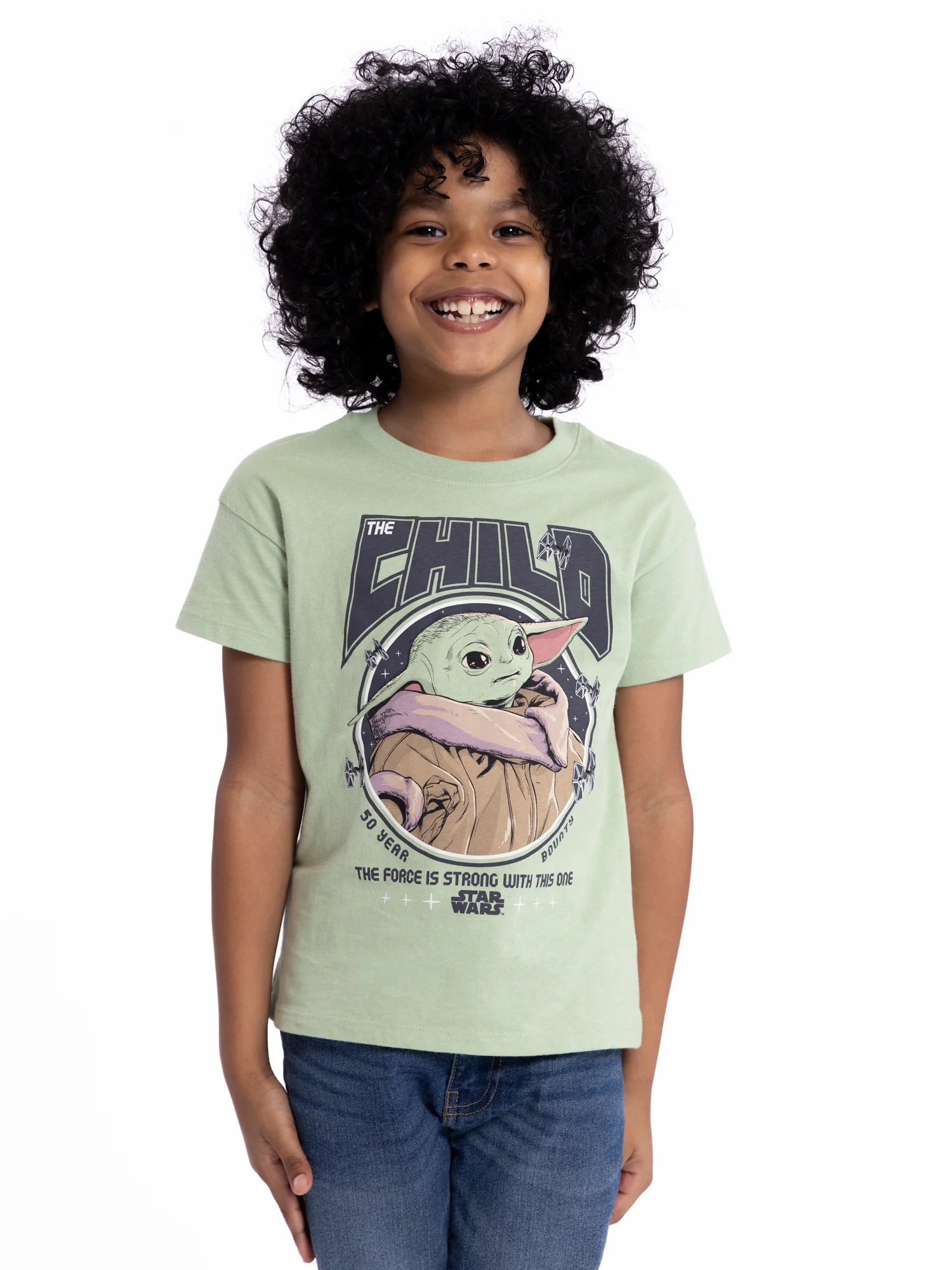 Star Wars Grogu Toddler Boys Short Sleeve Crewneck T-Shirt, Sizes 12M-5T | Walmart (US)