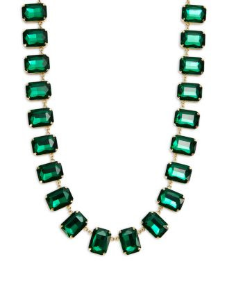 AQUA Green Stone Statement Necklace in 14K Gold Plated, 16 | Bloomingdale's (US)