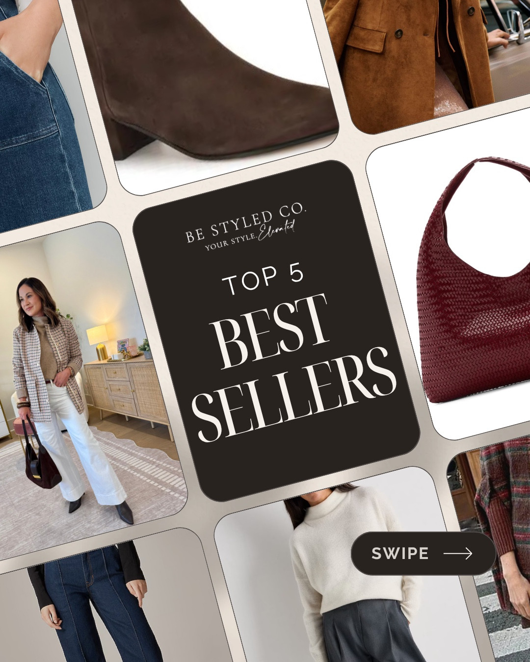 The top 5 best sellers of the week! These are all best Sellers, for a reason great fall staples to fill in the gaps in your wardrobe Fall basics - fall must haves - boots, bags, jackets, jeans, sweaters 

#LTKOver40 #LTKStyleTip #LTKSeasonal