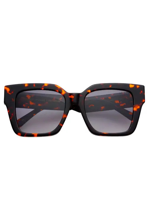 FREYRS Eyewear Bon Chic Oversized Square Sunglasses in Tortoise at Nordstrom | Nordstrom