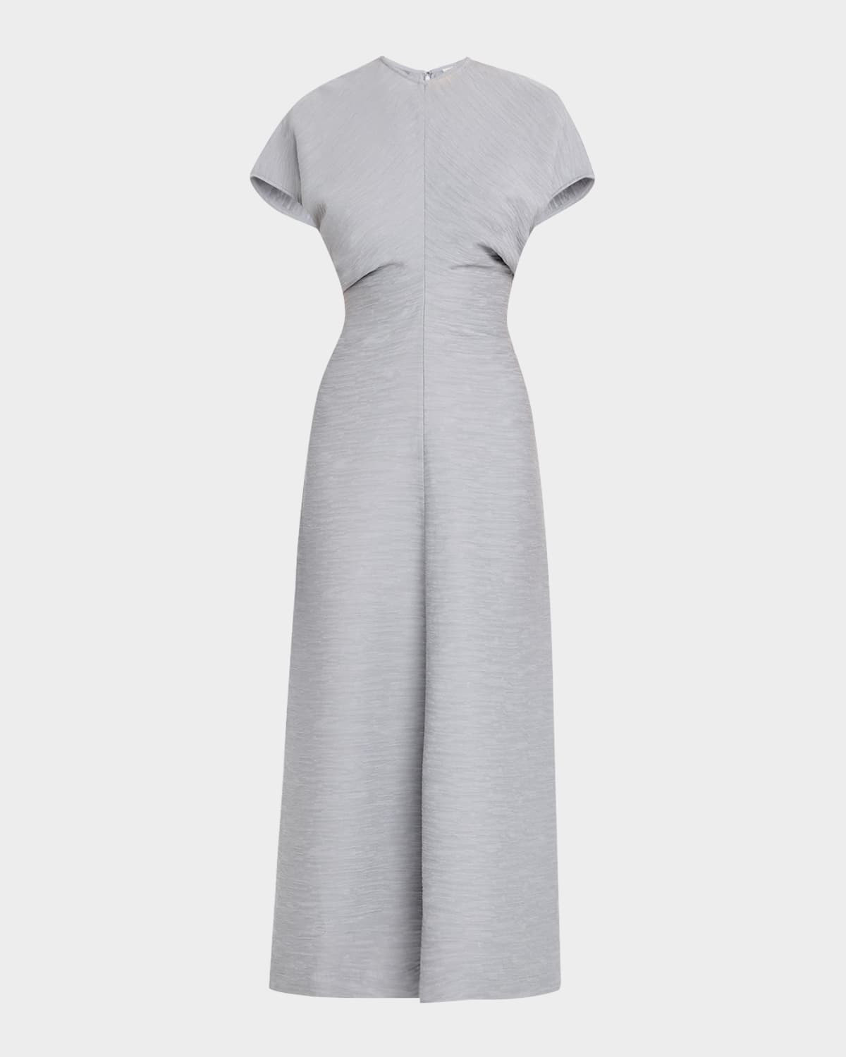 Crinkle Slouch Waist Dress | Neiman Marcus