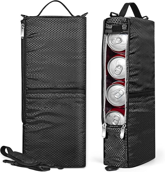 Golf Cooler Bag Golf Cooler Sleeve - Holds 6 Beer Cans or 2 Wine Bottles Cold Golf Accessories Gi... | Amazon (US)