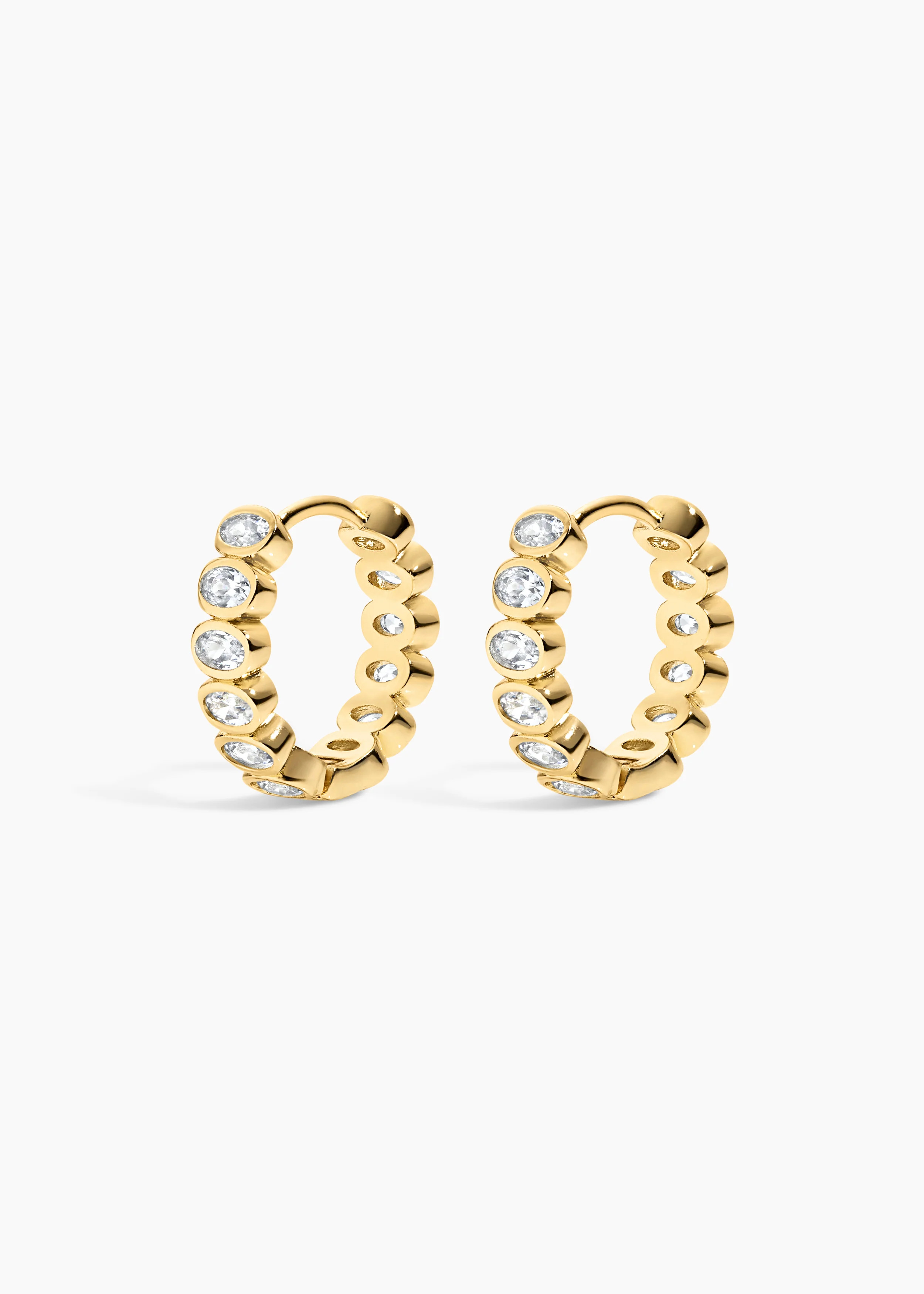 Champagne Hoops | Electric Picks Jewelry