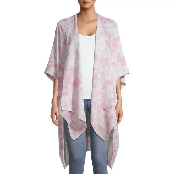 Time and Tru Women's Print Kimono | Walmart (US)