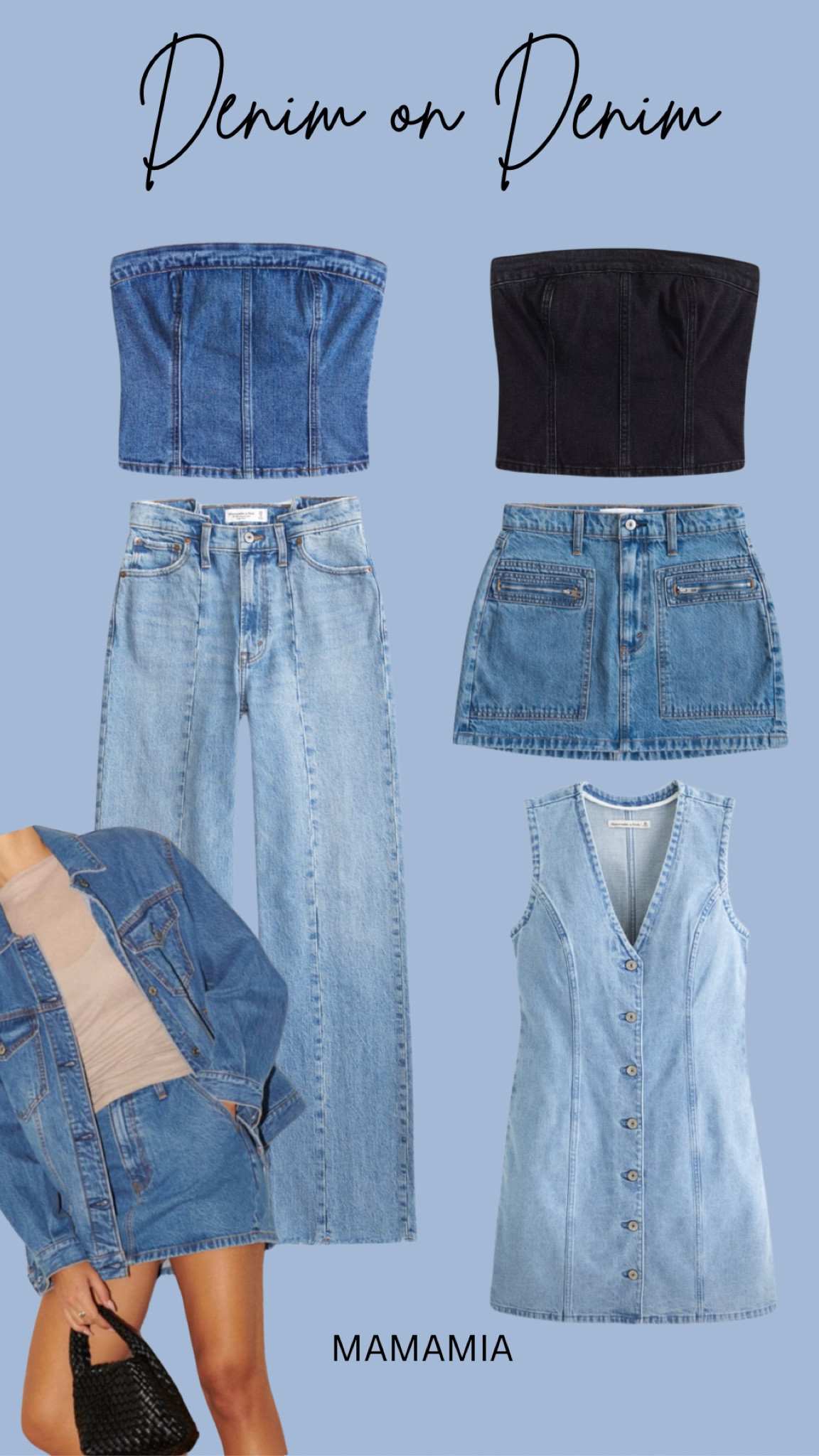 You know how much i loveee denim on denim. #denim
#denimskirt #vest #denimjacket#denimstyle

#LTKSeasonal #LTKStyleTip #LTKFallSale