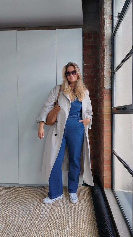 **9/30** midsize spring outfit ideas 🌷

Stripe & Stare bra + briefs [1X]

Sezane blue denim shirt [UK 18]

Trench coat Max Mara [OOS - dupes tagged]

Polene cyme large bag [unable to link - dupes tagged]

Decker sunglasses

White converse via Amazon Fashion

spring outfit // midsize outfit // midsize style // spring outfit idea // spring style // midsize fashion // spring fashion // outfit inspiration // denim jumpsuit // trench coat outfit 

#LTKmidsize #LTKSeasonal #LTKstyletip