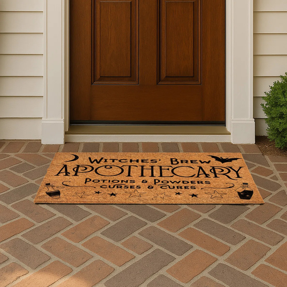 Witches Brew Apothecary Door Mat | Wayfair North America