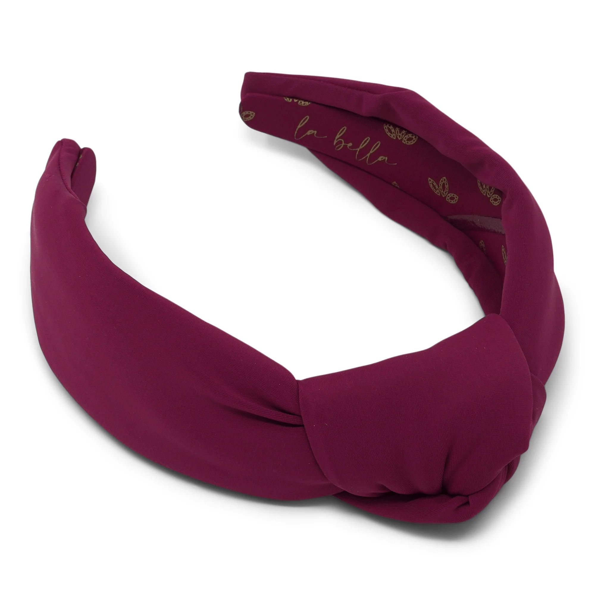 Sangria Neoprene Knotted Headband | La Bella Shop