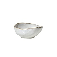 Serene Spaces Living Large Free-Form Edge Glazed Ceramic Bowl- Dinnerware, Centerpiece for Vintage W | Amazon (US)