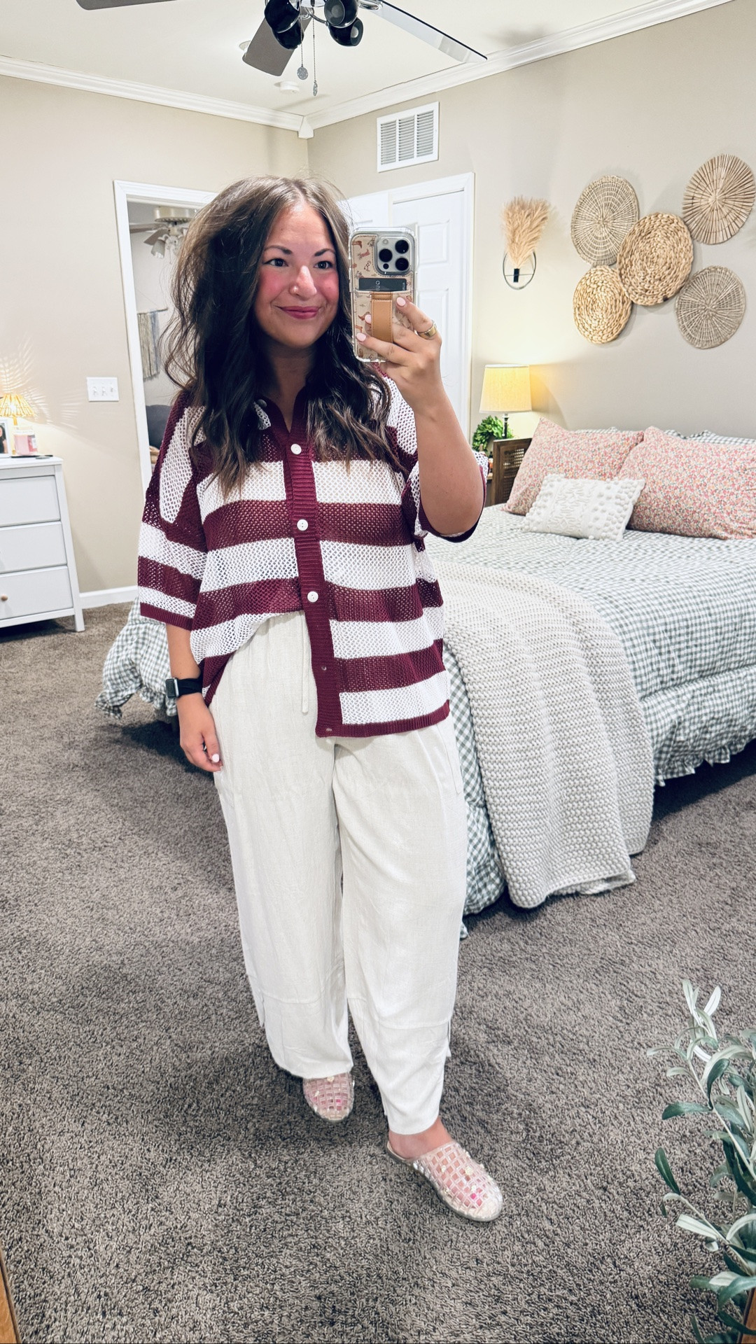 comfy pants that still look cute >>> ✨

lightweight, flowy, and perfect for summer ☀️
plus they have pockets 👏 

 #amazonfinds #summerstyle #linenpants #comfyoutfits #casualstyle