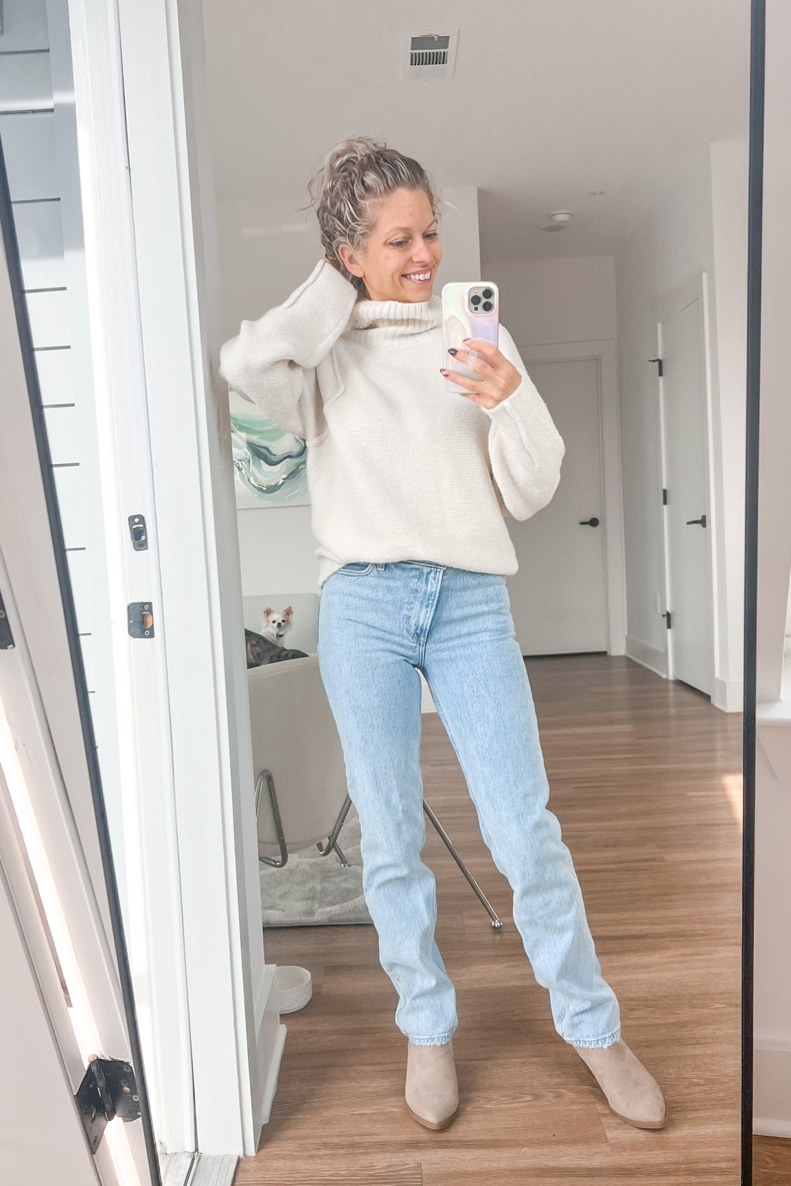 Today’s outfit for running errands. I’m so impressed by how comfortable this sweater is!

#LTKSeasonal #LTKunder100 #LTKunder50