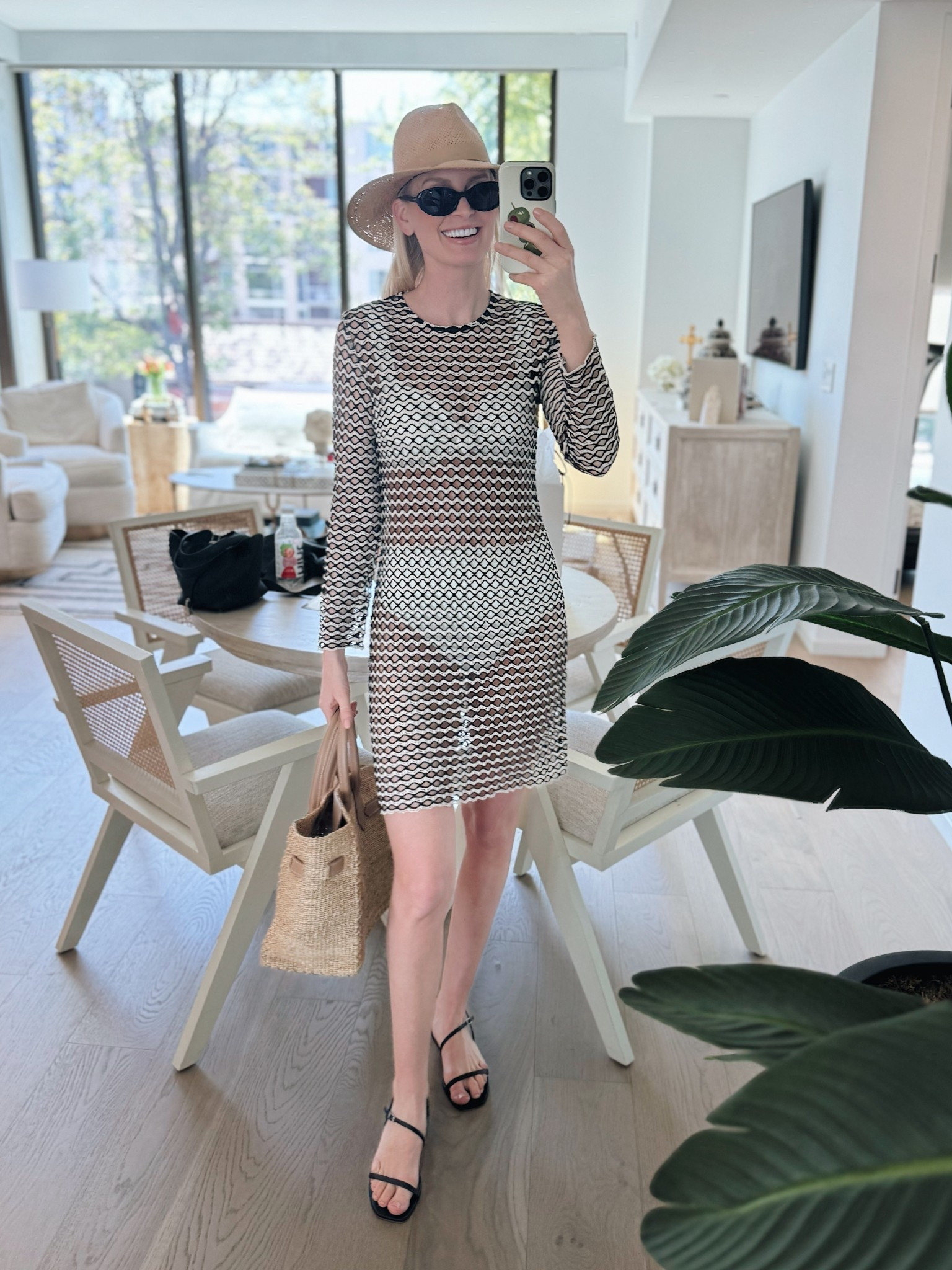 Pool afternoon! Coverup is old Flagpole, bag is Dans Le Main.

#LTKShoeCrush #LTKSwim #LTKFindsUnder100