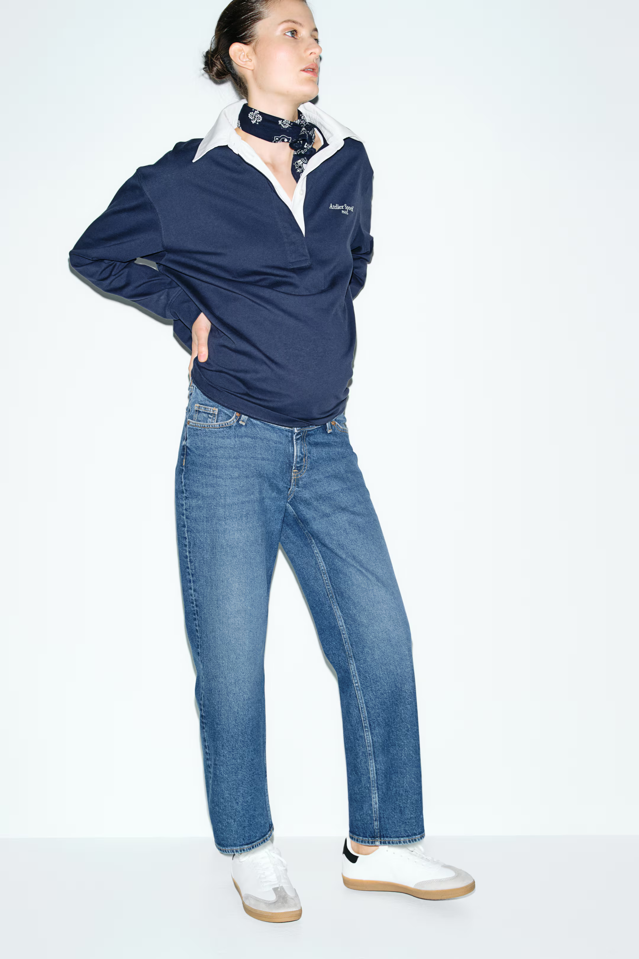 MAMA Before & After Straight Low Jeans | H&M (US + CA)