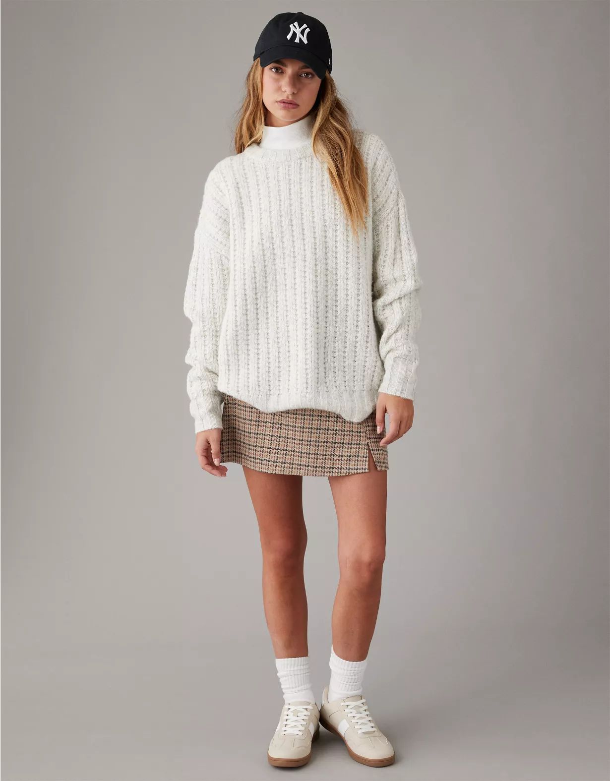 AE Whoa So Cozy Waffle Sweater | American Eagle Outfitters (US & CA)