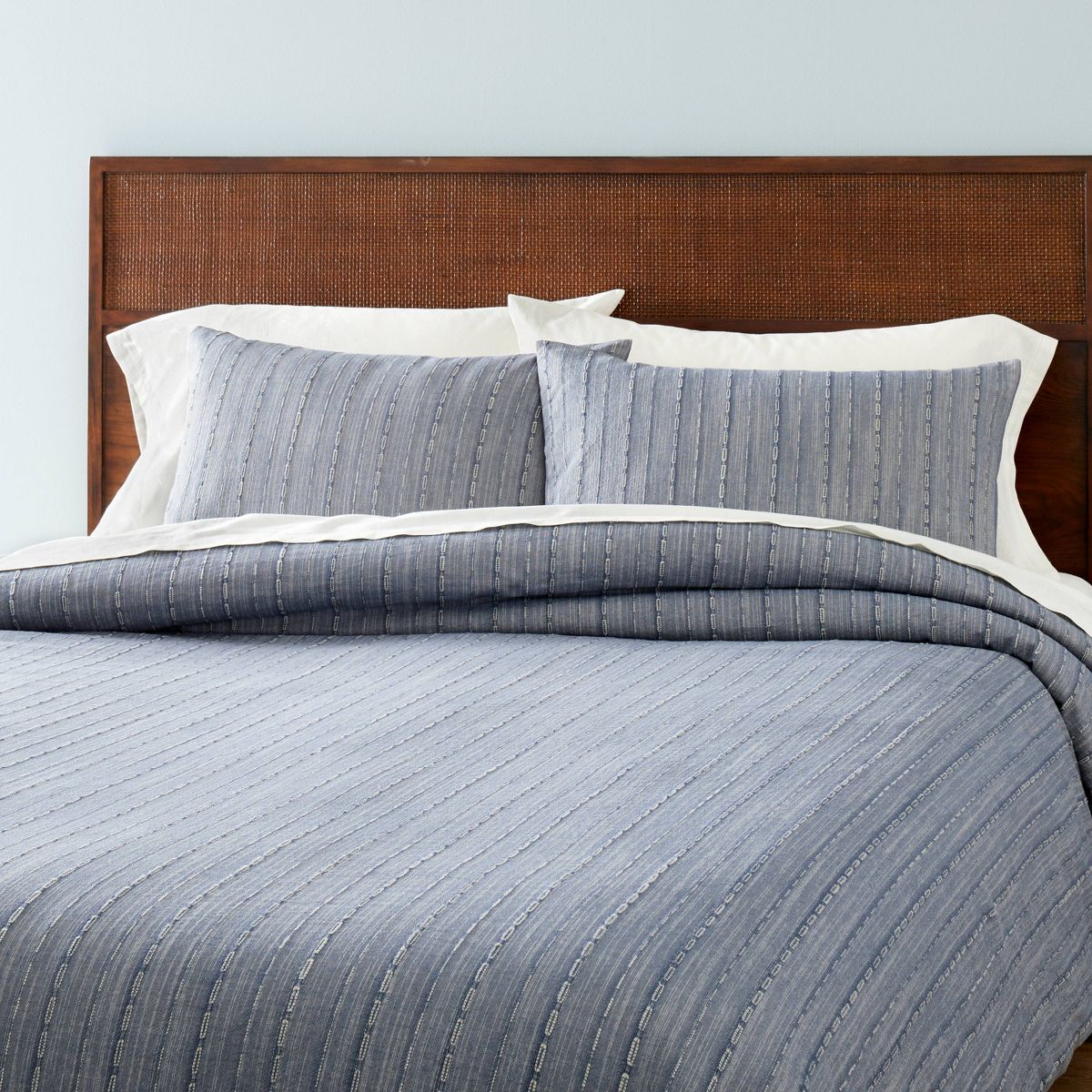 3pc Washed Loop Stripe Comforter Bedding Set - Hearth & Hand™ with Magnolia | Target