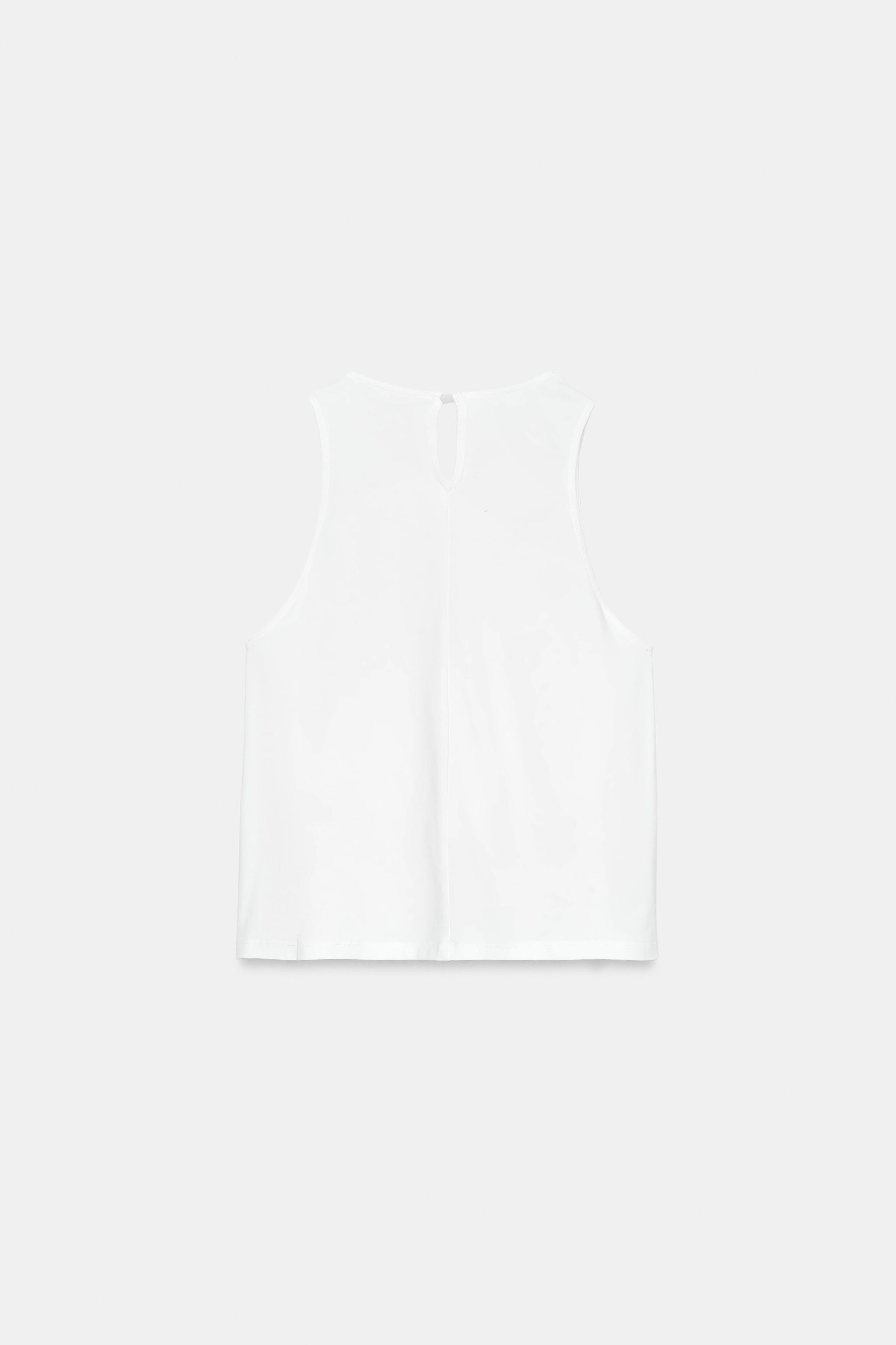 SLEEVELESS LACE TOP | Zara US