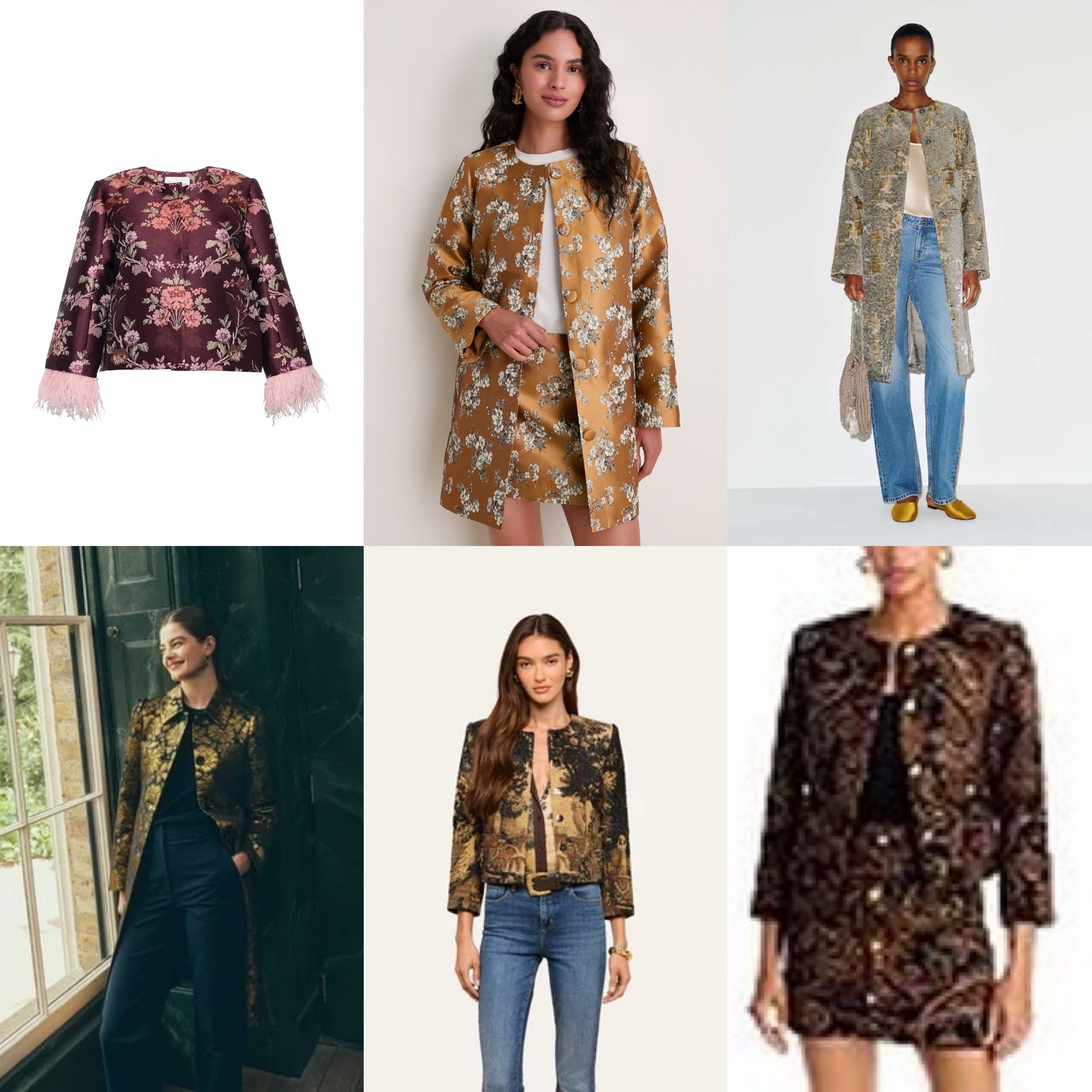 Embellished jackets
