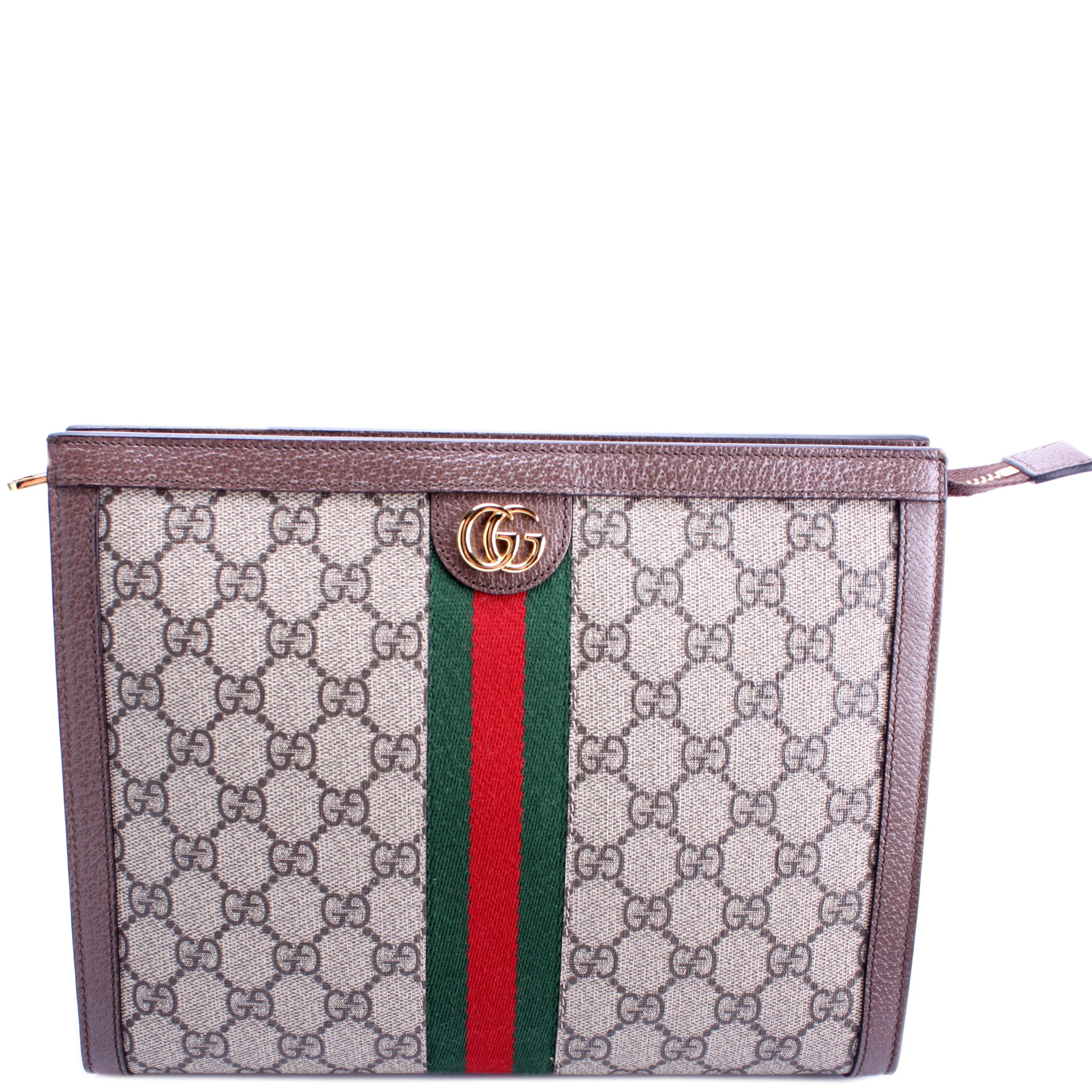 625549 GG Supreme Ophidia Zip Pouch | Keeks Designer Handbags