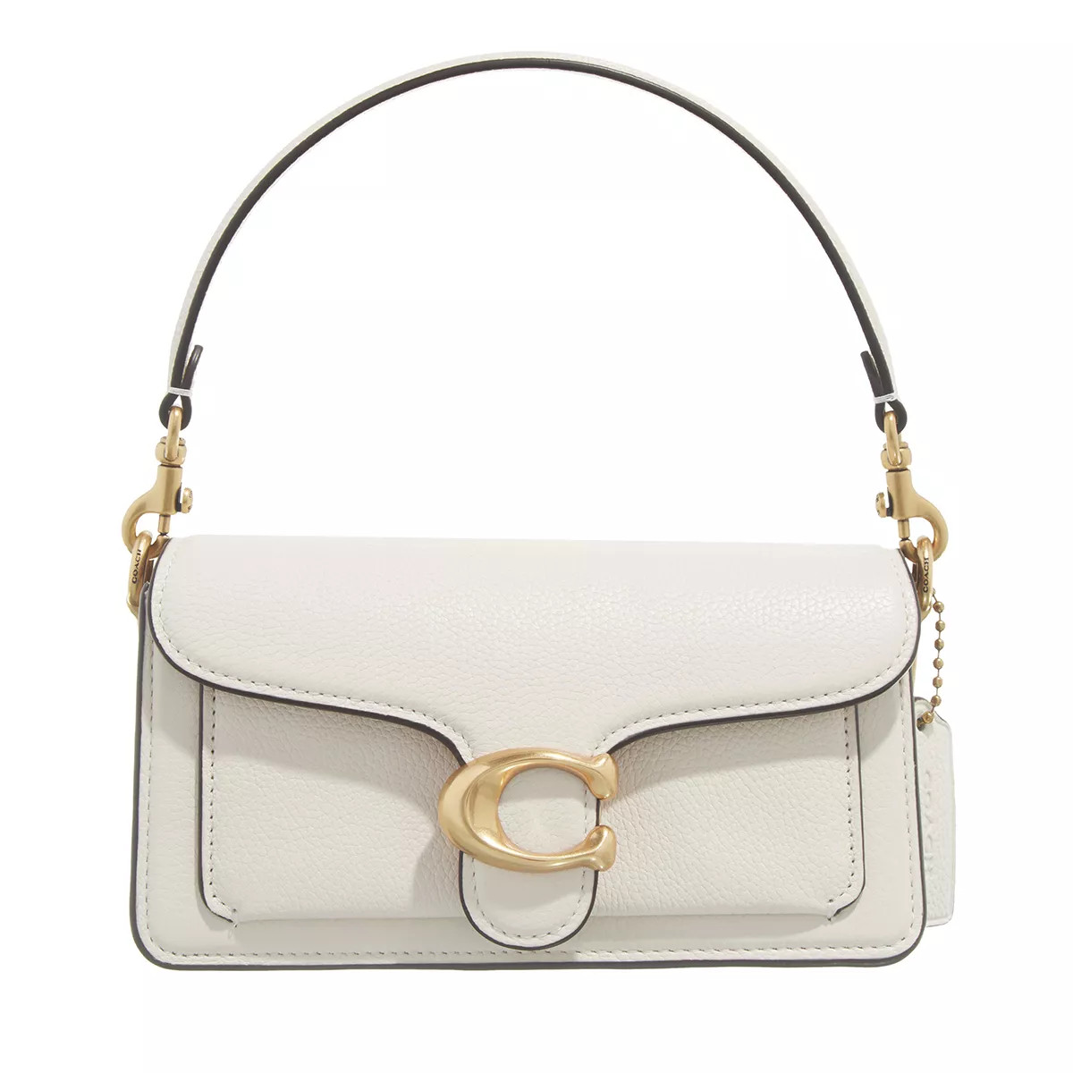 Coach Polished Pebble Leather Tabby Shoulder Bag 20 Chalk | Schultertasche | Fashionette (DE)