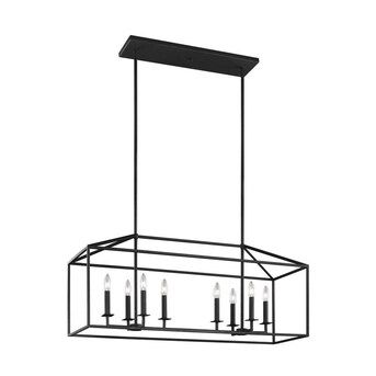 Sea Gull Lighting Perryton Blacksmith Traditional Linear Kitchen Island Light | Lowe's