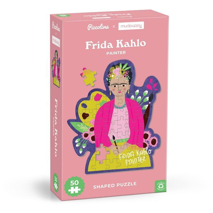Piccolina Frida Kahlo Kids' Jigsaw Puzzle - 50pc | Target