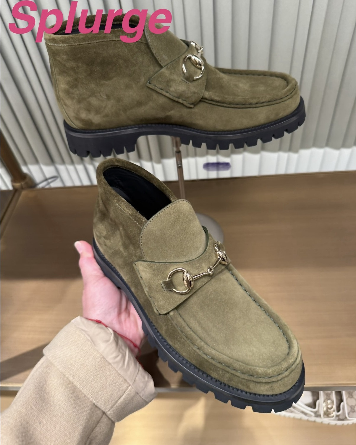 Swipe right! Splurge vs  Save, the choice is yours✨ #gucci #guccishoes #stevemadden #stevemaddenshoes #boots

#LTKmomlife #LTKSpringSale #LTKootd