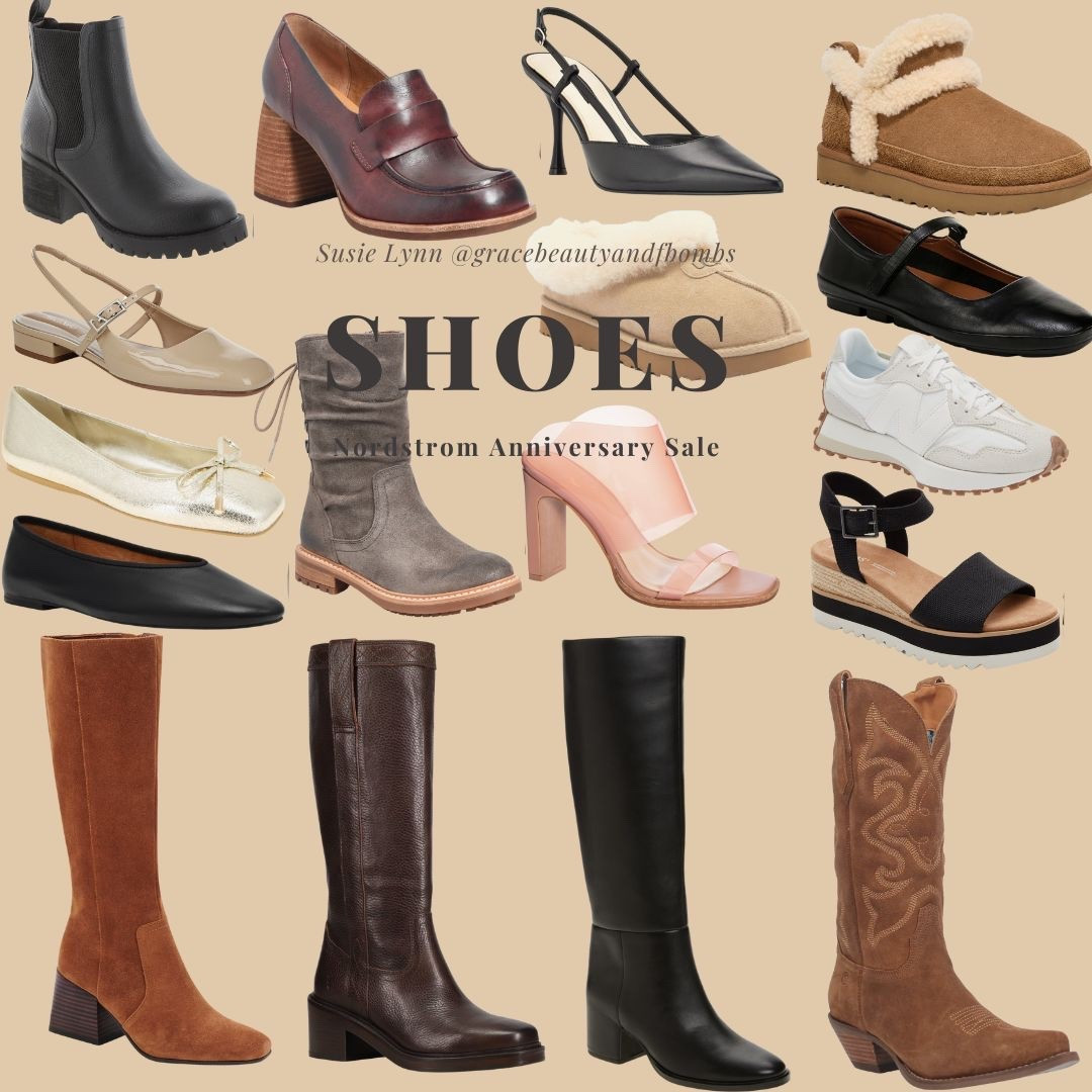 Shoes on sale during the Nordstrom Anniversary Sale. #NSale #shoesale #Sofft, #42Gold, #Korkease, #Ugg, #Mia, #Blondo, #Dingo, #Naturalizer, #FrancoSarto, #Toms, #SteveMadden, #Newbalance 

#LTKStyleTip #LTKSaleAlert #LTKShoeCrush