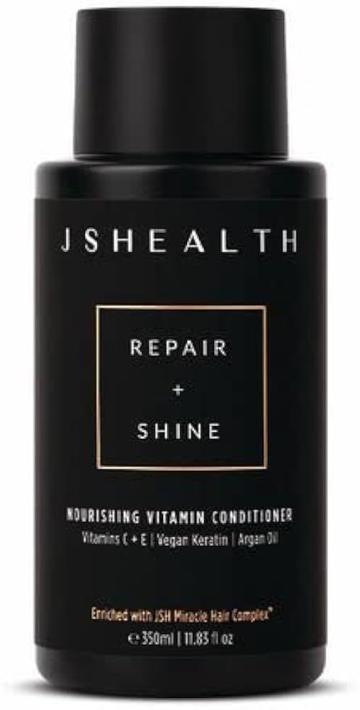 JSHealth Nourishing Vitamin Hair Conditioner - Deep Conditioner for Dry Hair - Sulfate Free, Vega... | Amazon (US)