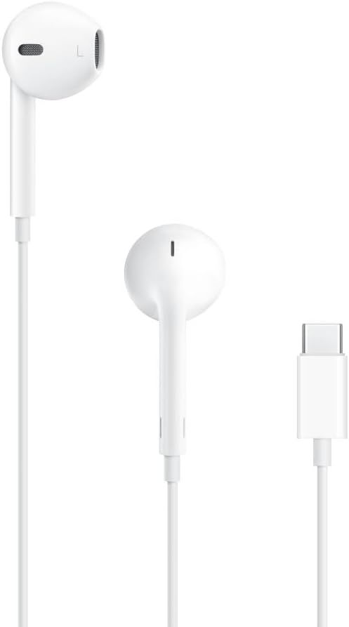 Apple EarPods Headphones with USB-C Plug, Wired Ear Buds with Built-in Remote to Control Music, P... | Amazon (US)