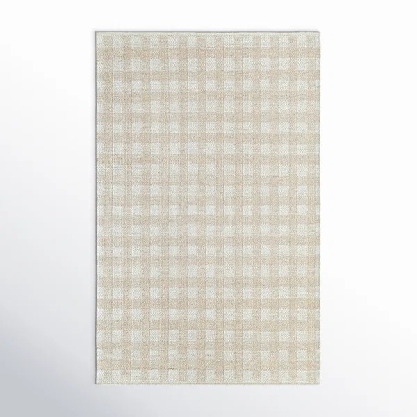 Lavande Plaid Wool Area Rug | Wayfair North America