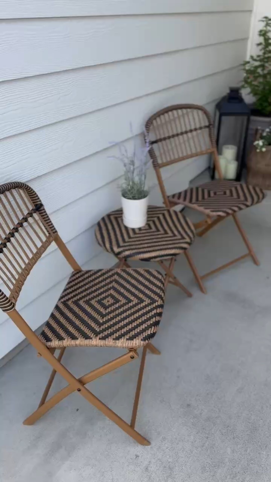 I can’t believe the price on this little patio bistro set! The perfect little place to relax, and these pieces are all under $100!! 

#LTKSeasonal #LTKHome #LTKFindsUnder100