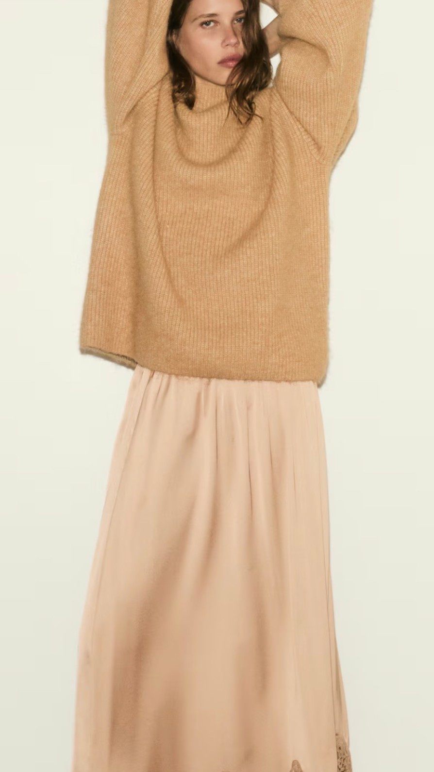 H&M RIB-KNIT MOCK TURTLENECK SWEATER, outerwear, layers, 

#LTKSeasonal #LTKSaleAlert #LTKFindsUnder50