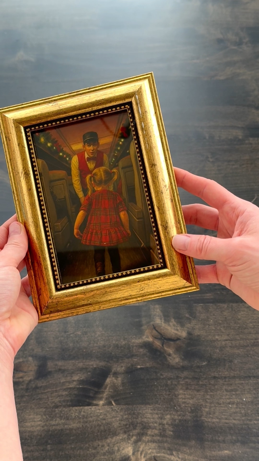 Easy last minute gift idea. Ask ChatGPT to turn your holiday photos into Norman Rockwell Style images, print, and frame! Linking some of my favorite vintage style frames and ornaments. 

#LTKGiftGuide #LTKHoliday