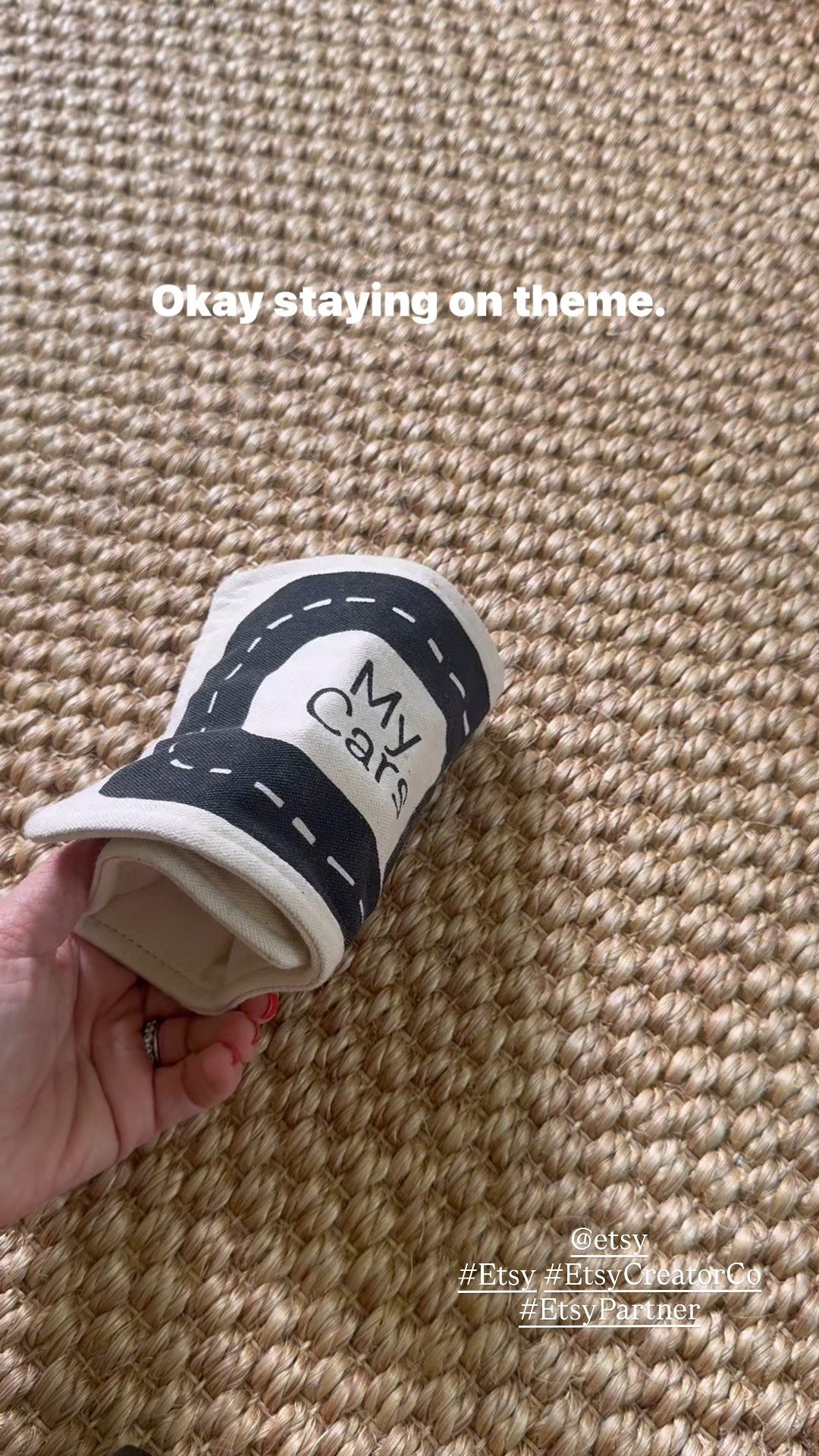 Here’s another Etsy favorite that I put in my son’s stocking last Christmas. This is great for car rides and eating at restaurants. I love that it can be customized, too. #Etsy #EtsyCreatorCo @etsy #EtsyPartner