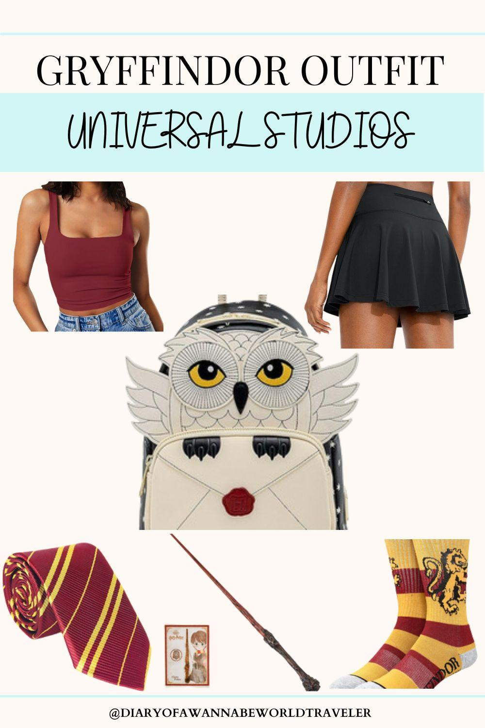 Gryffindor-themed outfit for Universal Studios.  

 #LTKFindsUnder100 #LTKStyleTip #LTKTravel