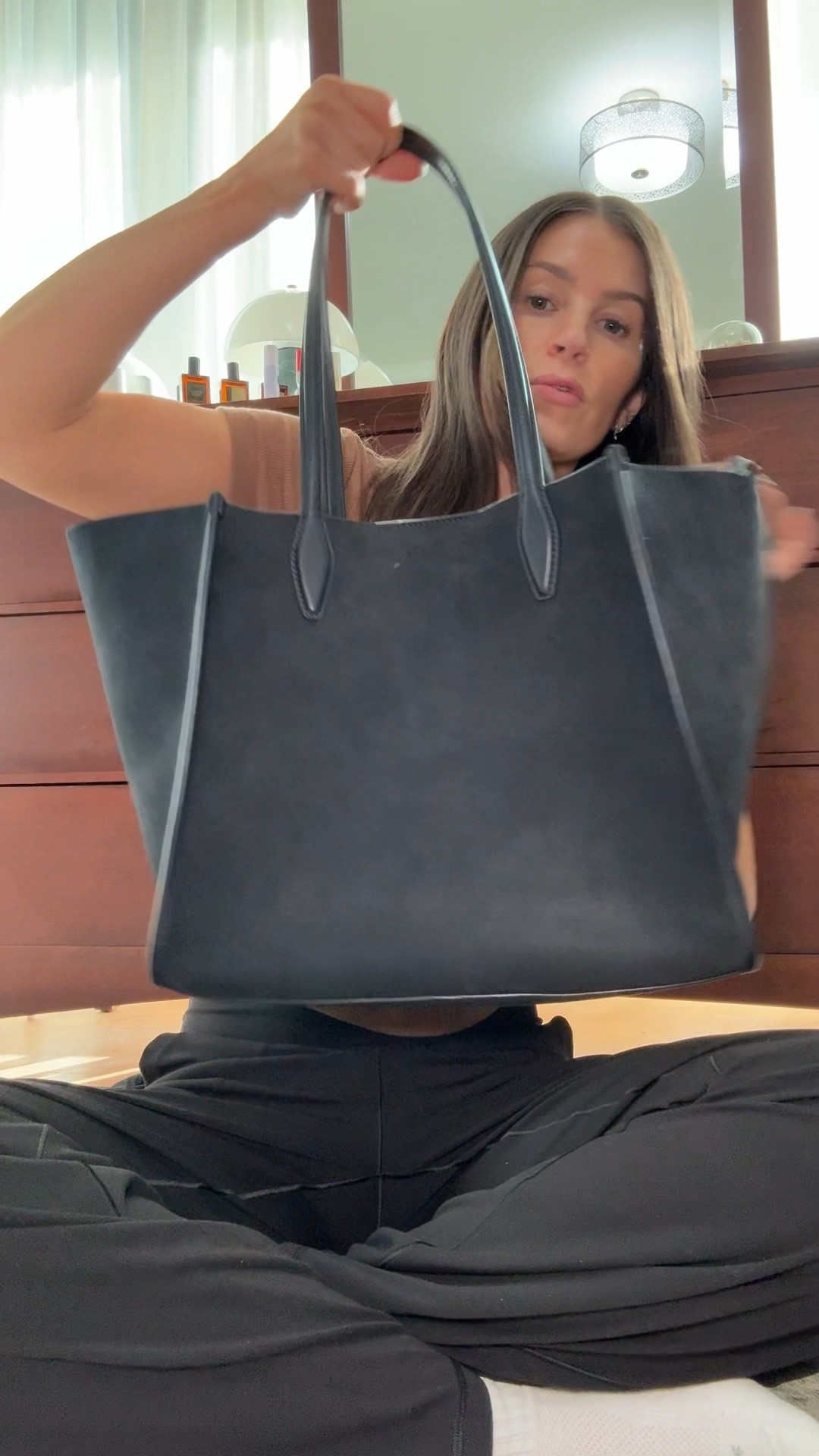 Madewell the Lexington tote 
Suede 
Real leather 
Work bag 
Tote bag

#LTKSaleAlert #LTKootd #LTKWorkwear