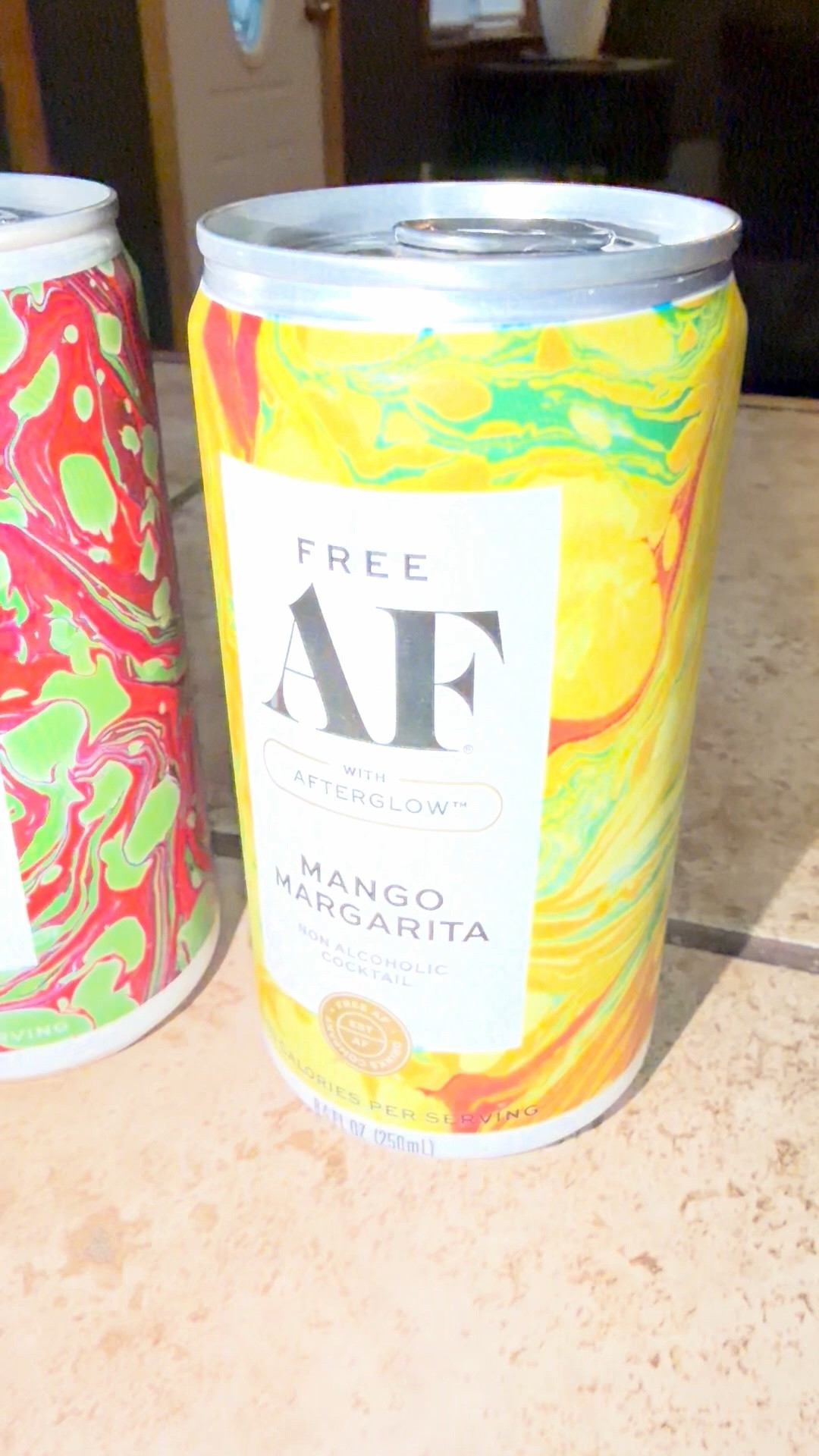 The Free AF Margarita 4 Pack is a non-alcoholic, ready-to-drink option made for when you still want the taste and experience—just without the alcohol.

Each can is:
• Alcohol-free
• Low calorie
• Vegan friendly
• Ready to drink (no mixing needed)

What makes it different is Afterglow™—a plant-based ingredient blend designed to mimic the warm, relaxed feeling typically associated with alcohol, without the actual alcohol content.

Comes in a convenient 4 pack, easy to chill and drink.
#Afterglow #AlcoholFreeLifestyle

#LTKdayinmylife #LTKmomlife #LTKselfcare