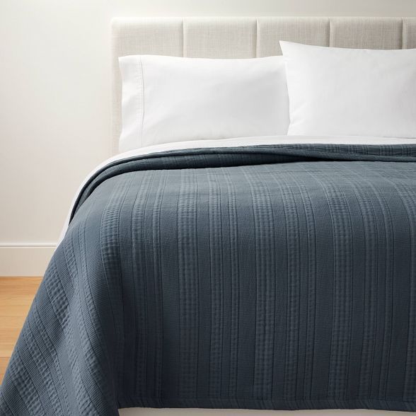 Stripe Matelasse Coverlet - Threshold™ designed with Studio McGee | Target