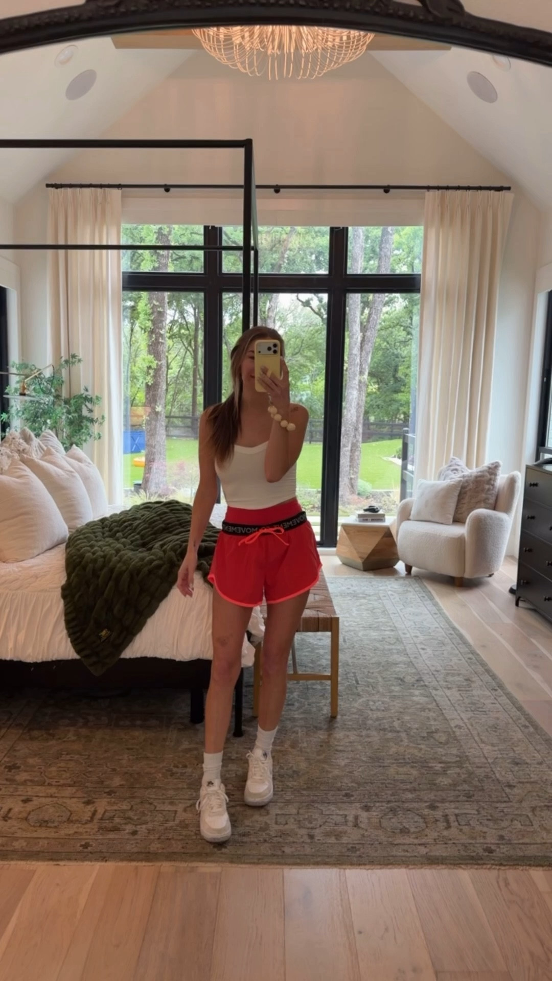 size small in the shorts and size small in the tank. True to size.

#LTKOver40 #LTKfitnessgoals #LTKActive