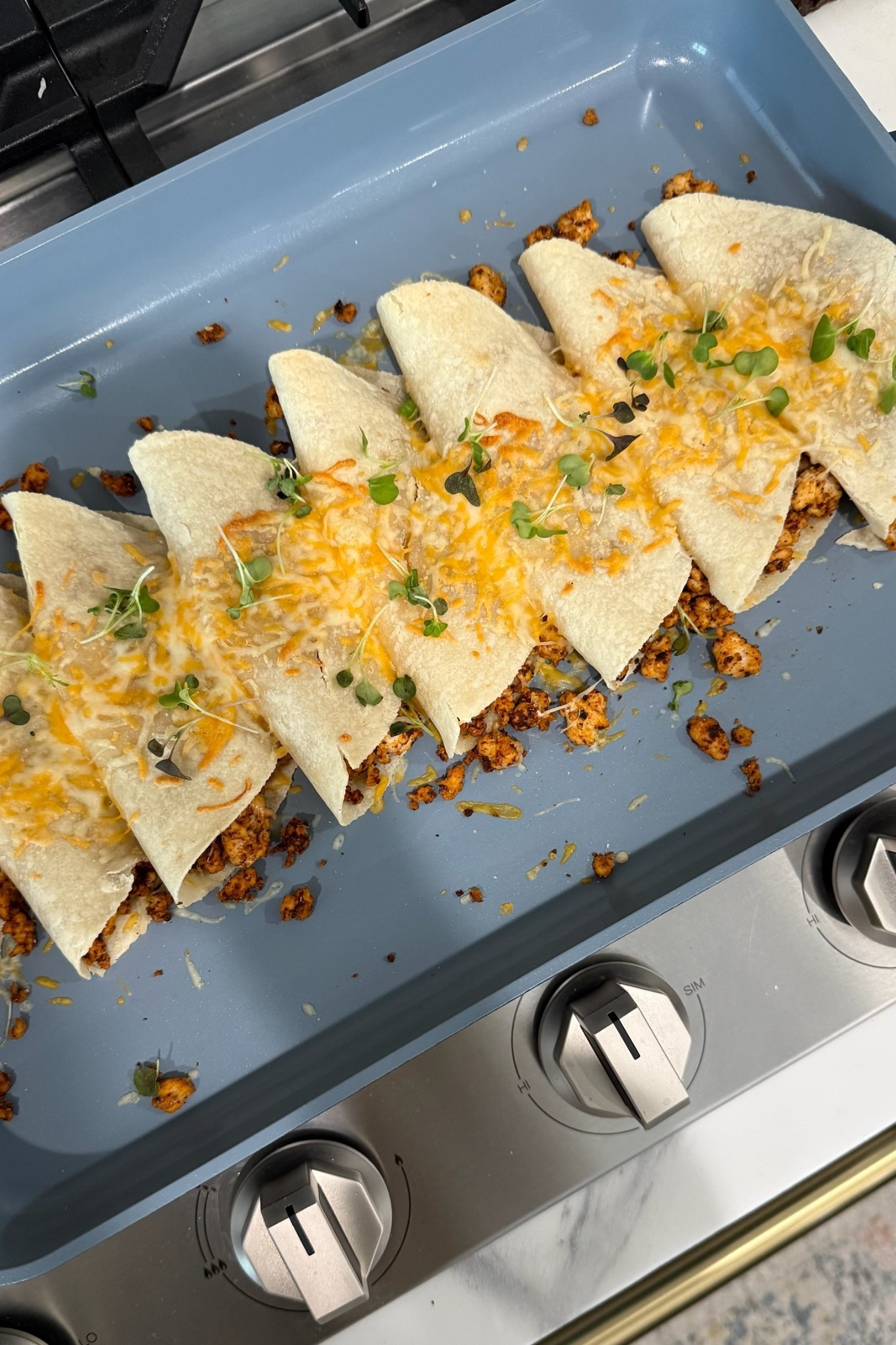 The griddle pan I use ALL the time is 25% off right now!! I love that I can use it in the oven as sheet pan or on the stovetop as a griddle. My tacos have never tasted better 

#LTKSaleAlert #LTKfoodie #LTKmomlife