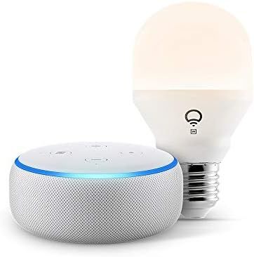Echo Dot (3rd Gen) - Smart speaker with Alexa - Sandstone LIFX Smart Bulb (Wi-Fi) | Amazon (US)
