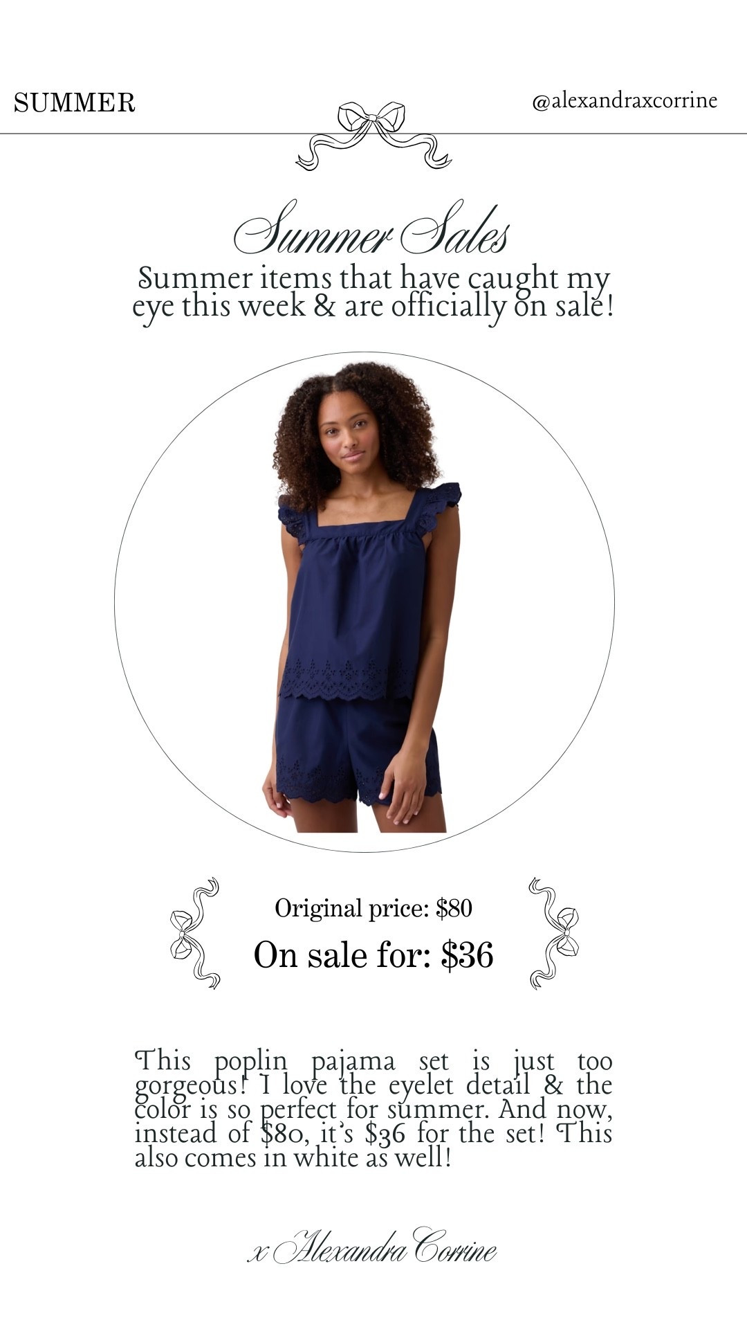 Summer sales 💳 Summer items that have caught my eye this week & are officially on sale!

Sale alert, Memorial Day sale, summer sale, women’s fashion, women’s coastal style, chic coastal, navy blue, poplin set, matching set, pajamas, pjs

#LTKSeasonal #LTKSaleAlert