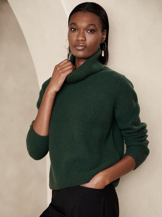 Chiara Cashmere Turtleneck Sweater | Banana Republic (US)