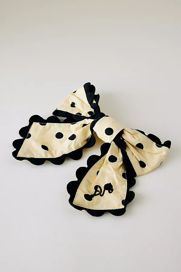 Damson Madder Butter Spot Hair Bow Clip | Anthropologie (UK)