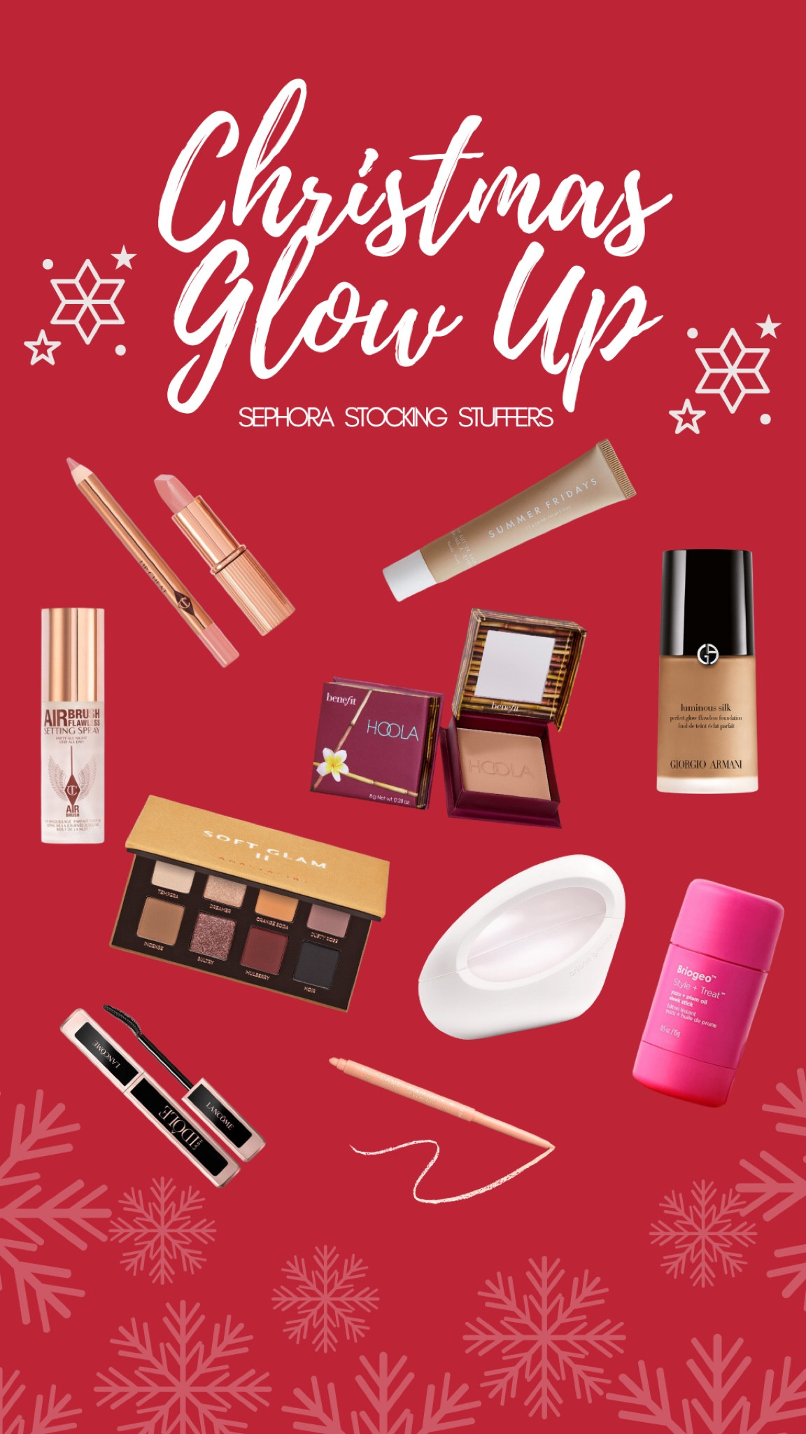 Christmas Glow Up 💋
Grab all your Sephora Stocking Stuffers to glam up for those upcoming holiday parties 💄 

#LTKHoliday #LTKCyberWeek #LTKGiftGuide