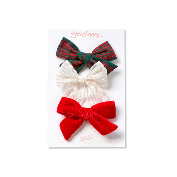 2020 December Bows | Little Poppy Co