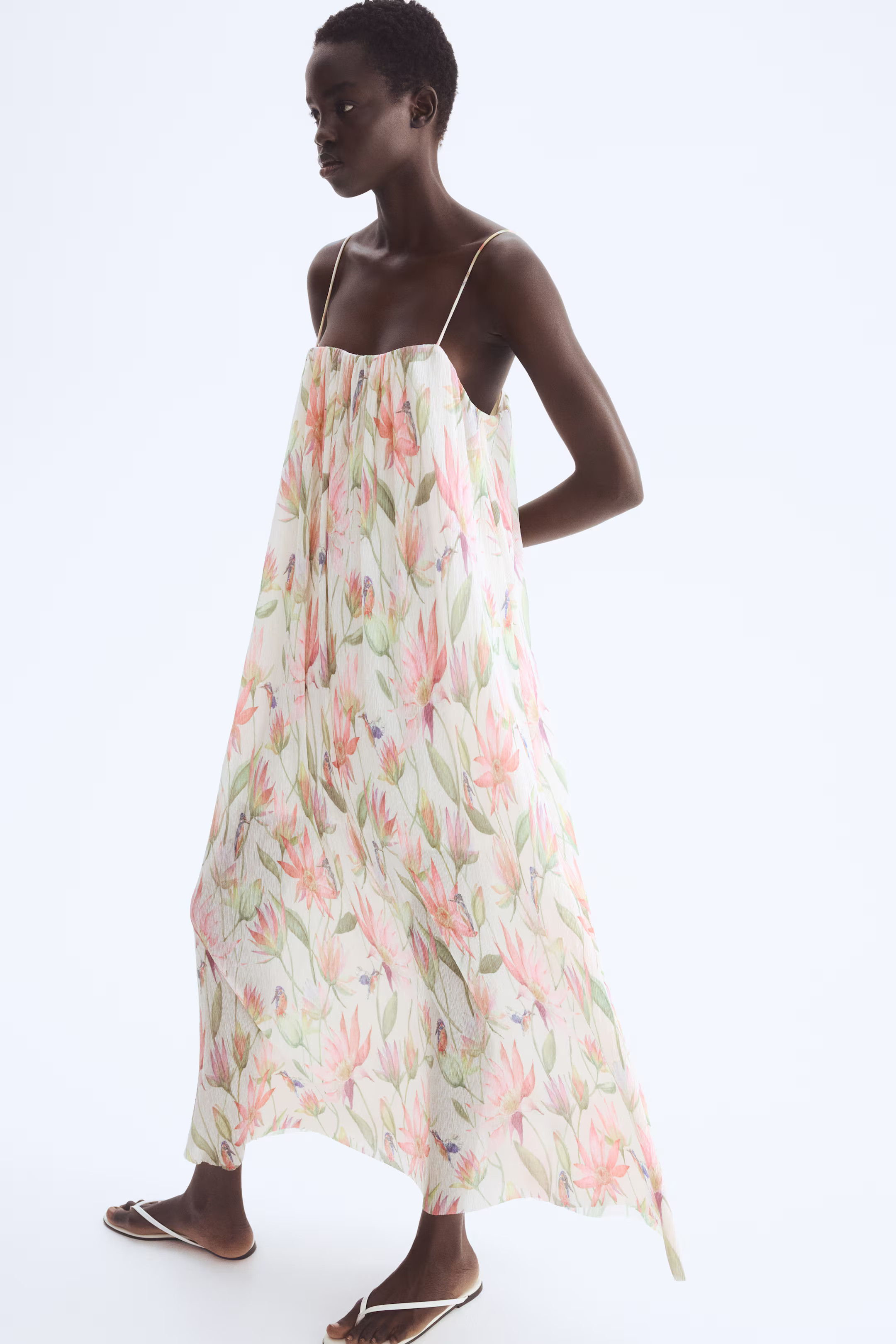 Plissé Strappy Dress | H&M (AU)